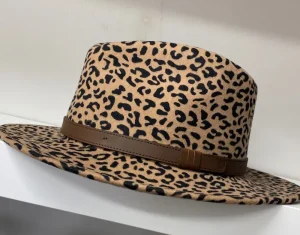 Izzi Hats Hats & Hair Accessories | Gifts Under £50^Izzi Accessories Fedora Animal Print Hat
