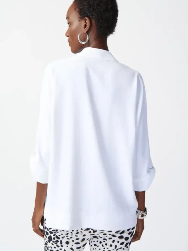 Joseph Ribkoff Tops | Gifts Under £250^Boxy Top with Dolman Sleeves In Vanilla 241039 Col 1761