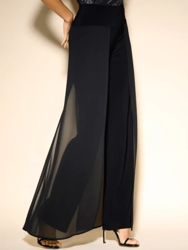 Joseph Ribkoff Party Wear | Trousers^Chiffon Overlay Straight Leg Trousers 233773 Col 11