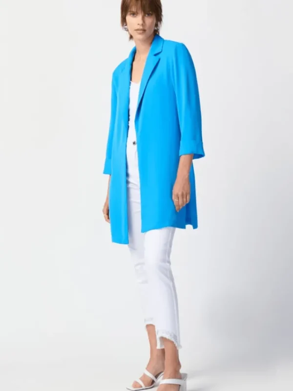 Joseph Ribkoff Coats And Jackets | Gifts Under £250^Classic Long Blazer In French Blue 211361S24 Col 4216