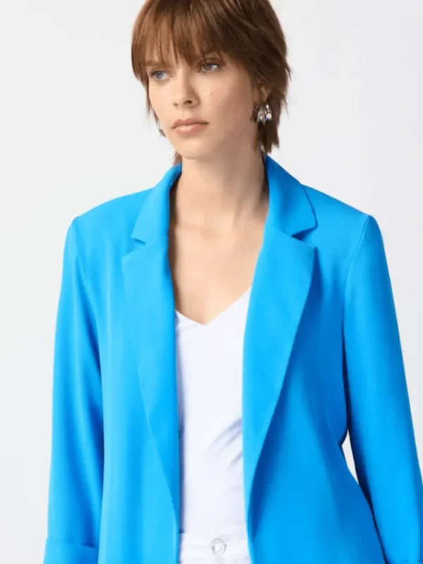 Joseph Ribkoff Coats And Jackets | Gifts Under £250^Classic Long Blazer In French Blue 211361S24 Col 4216