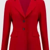 Joseph Ribkoff Coats And Jackets | Party Wear^Fitted Blazer In Lipstick Red 244095 Col 3229