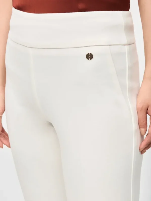 Joseph Ribkoff Trousers | Gifts Under £250^Heavy Knit Flared Pull On Trousers In Vanilla 243307 Co