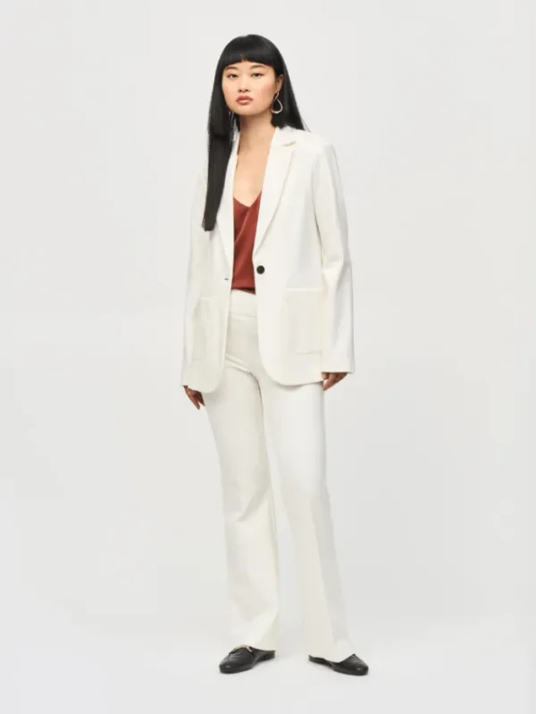 Joseph Ribkoff Trousers | Gifts Under £250^Heavy Knit Flared Pull On Trousers In Vanilla 243307 Co