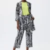 Joseph Ribkoff Trousers | Gifts Under £50^Linen Look Animal Printed Culotte 231116 2539