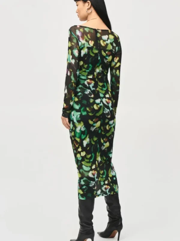 Joseph Ribkoff Dresses | Gifts Under £250^Mesh Abstract Print Sheath Dress 243090 Col 178