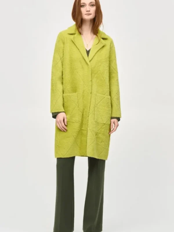 Joseph Ribkoff Coats And Jackets | Gifts Under £250^Notched Collar Coat In Wasabi 233951F24 Col 4277
