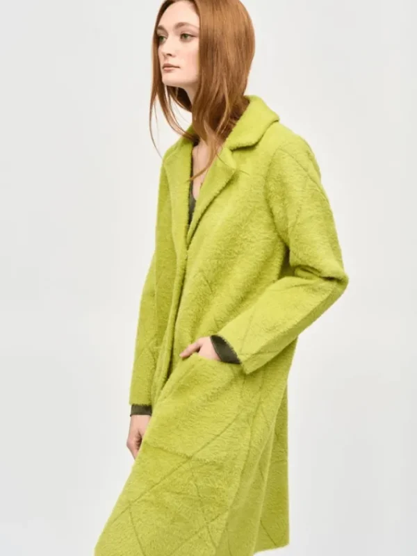Joseph Ribkoff Coats And Jackets | Gifts Under £250^Notched Collar Coat In Wasabi 233951F24 Col 4277