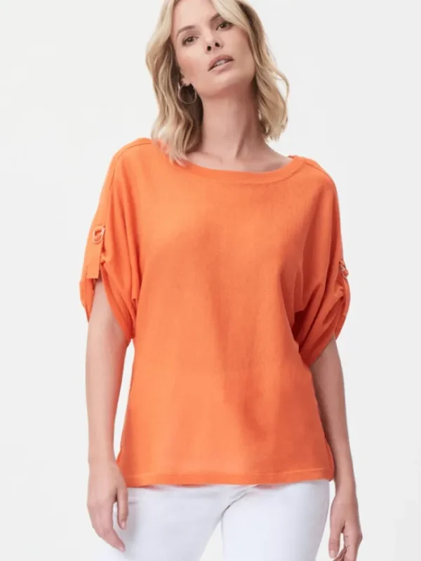 Joseph Ribkoff Tops | Gifts Under £100^Orange Knitted Top 232908 4025