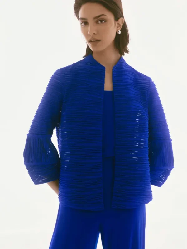Joseph Ribkoff Tops | Luxury Gifts^Signature Women's Cascade 2 Piece Set In Royal Sapphire