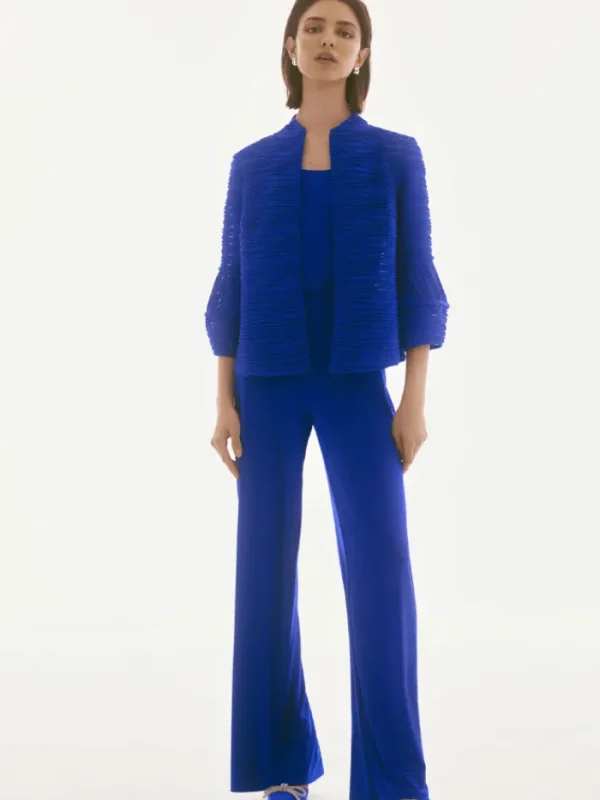 Joseph Ribkoff Tops | Luxury Gifts^Signature Women's Cascade 2 Piece Set In Royal Sapphire