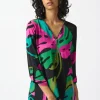 Joseph Ribkoff Tops | Gifts Under £250^Silky Knit Tropical Print Tunic 242232 Col 178