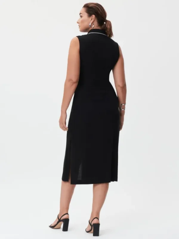 Joseph Ribkoff Dresses | Party Wear^Sleeveless Belted Black Shirt Dress 232239 110