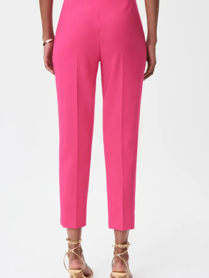 joseph_ribkoff_stretch_wo_3.webp Joseph Ribkoff Trousers | Gifts Under £100^Stretch Woven Twill Cropped Trousers Pink 232222 3965