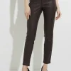 Joseph Ribkoff Trousers | Gifts Under £50^T Brown Croc Print Pleather Trousers 224943 15