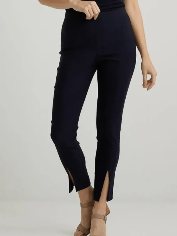 Joseph Ribkoff Gift Sale^T Navy Split Hem Capri Trousers 222135 2166