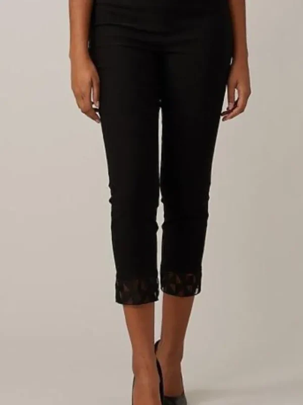 Joseph Ribkoff Trousers | Gifts Under £100^T Navy Trousers With Cut Out Hem Detail 221286 2166