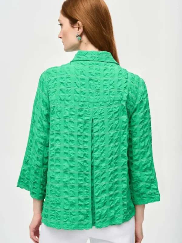 Joseph Ribkoff Coats And Jackets | Gifts Under £250^Textured Woven Jacket With Stand Collar 241069 Col 4203