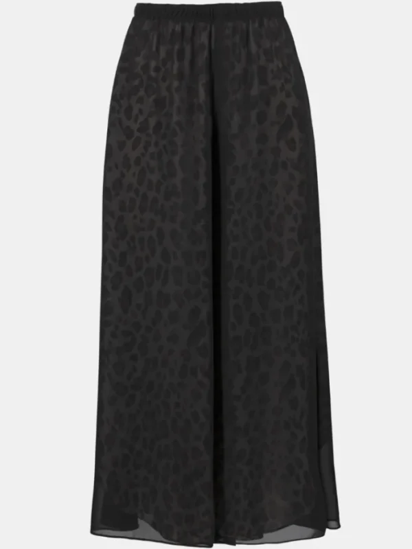 Joseph Ribkoff Trousers | Luxury Gifts^Women's Chiffon Animal Print Reversible Culotte Trouser