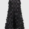 Joseph Ribkoff Dresses | Luxury Gifts^Women's 3D Dot Sleeveless Trapeze Dress In Black 251262
