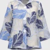 Joseph Ribkoff Coats And Jackets | Luxury Gifts^Women's Leaf Print Trapeze Jacket 251135 Col 1119