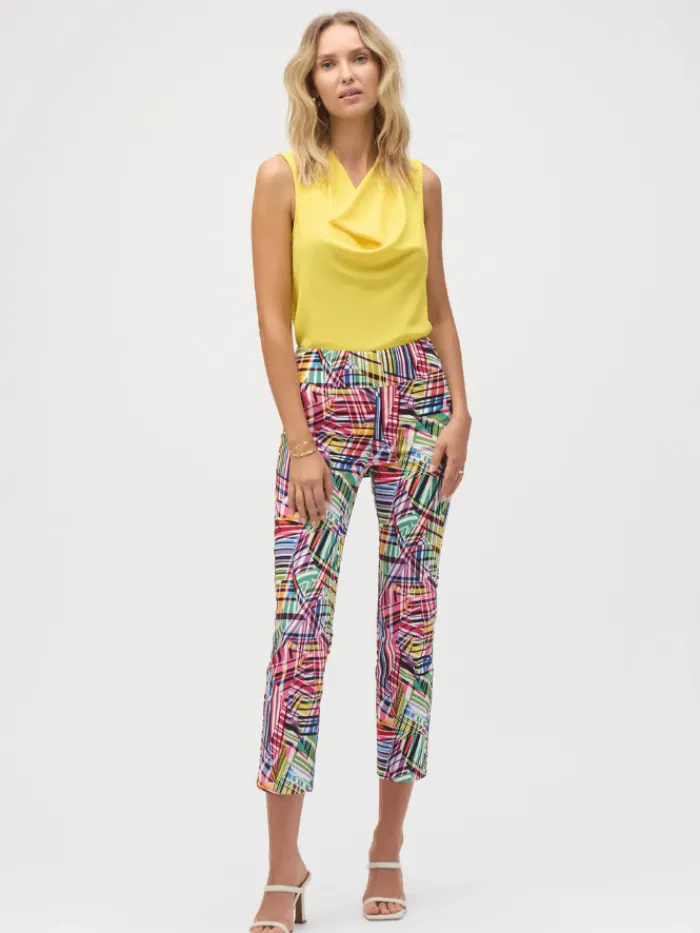 joseph_ribkoff_womens_mil_2.webp Joseph Ribkoff Trousers | Gifts Under £250^Women's Millennium Print Straight Leg Trousers 252233 C