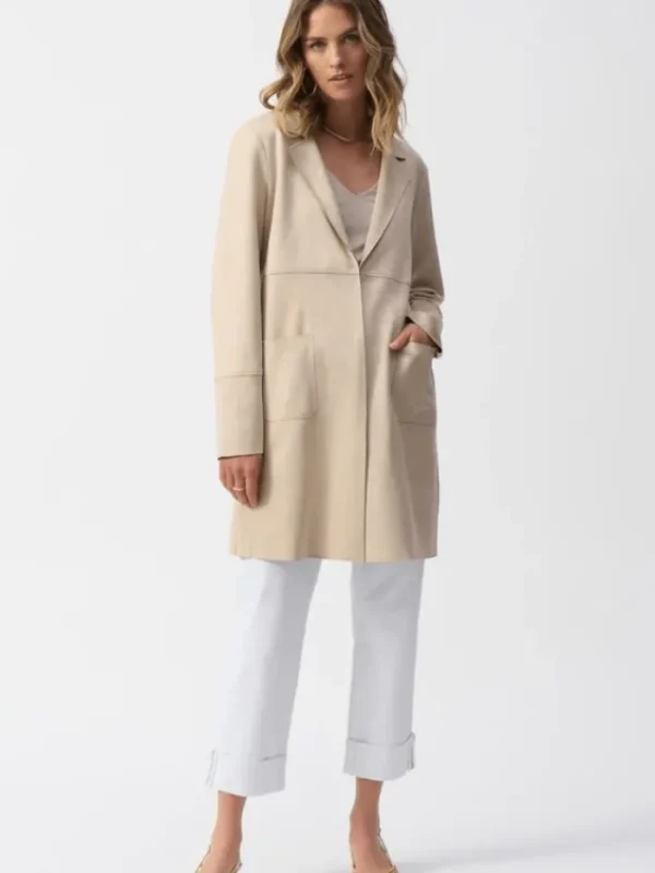Joseph Ribkoff Coats And Jackets | Luxury Gifts^Women's Scuba Suede Straight Jacket 251941 Col 4370