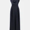 Joseph Ribkoff Dresses | Party Wear^Women's Signature Satin And Crepe Wide Leg Jumpsuit 252