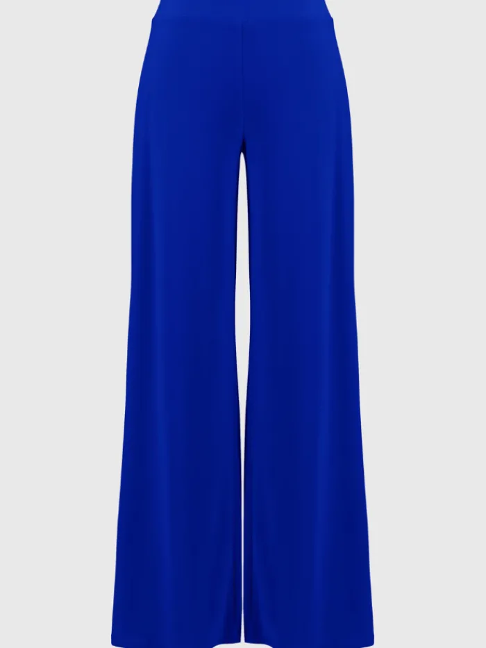 joseph_ribkoff_womens_sig_0-2.webp Joseph Ribkoff Trousers | Gifts Under £250^Women's Signature Wide Leg Trousers In Royal Sapphire 2