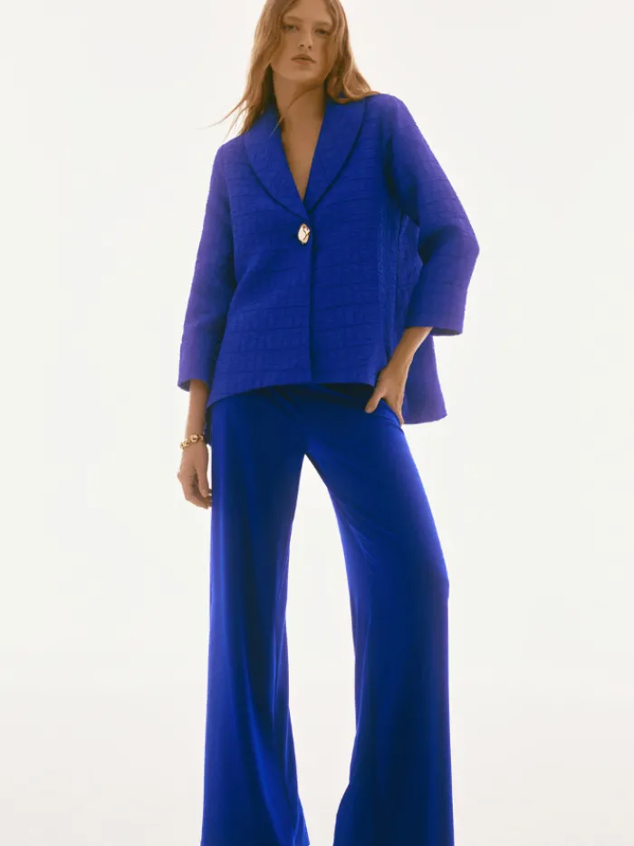 joseph_ribkoff_womens_sig_2-2.webp Joseph Ribkoff Trousers | Gifts Under £250^Women's Signature Wide Leg Trousers In Royal Sapphire 2