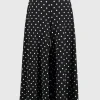 Joseph Ribkoff Trousers | Luxury Gifts^Women's Silky Knit Dot Print Pull On Culotte Trousers 2