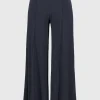 Joseph Ribkoff Trousers | Gifts Under £250^Women's Silky Knit Wide Leg Trousers In Midnight Blue 2