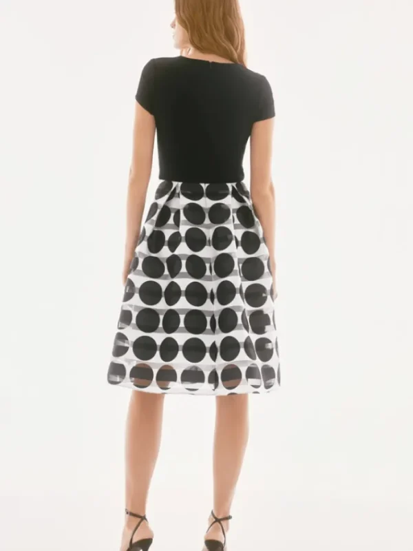 Joseph Ribkoff Dresses | Luxury Gifts^Women's Silky Knit And Dot Pattern Dress 251754 Col 110