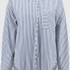 Joseph Ribkoff Tops | Gifts Under £250^Women's Striped Stretch Cotton Shirt 251942 Col 2230