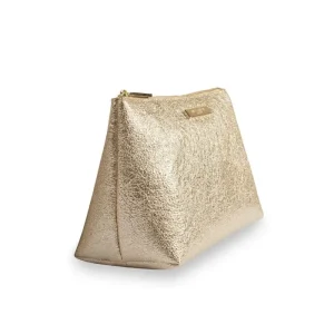 Katie Loxton Make Up Bags | Bags^Mia Metallic Gold Make Up Bag KLB383
