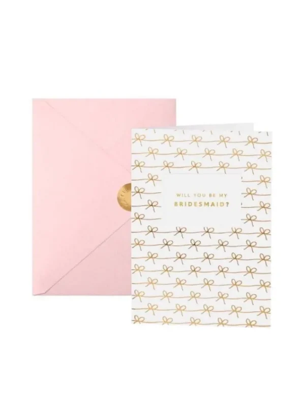 Katie Loxton Gift Sale | Cards And Printed Frames^T Greetings Card Will You Be My Bridesmaid KLGC070