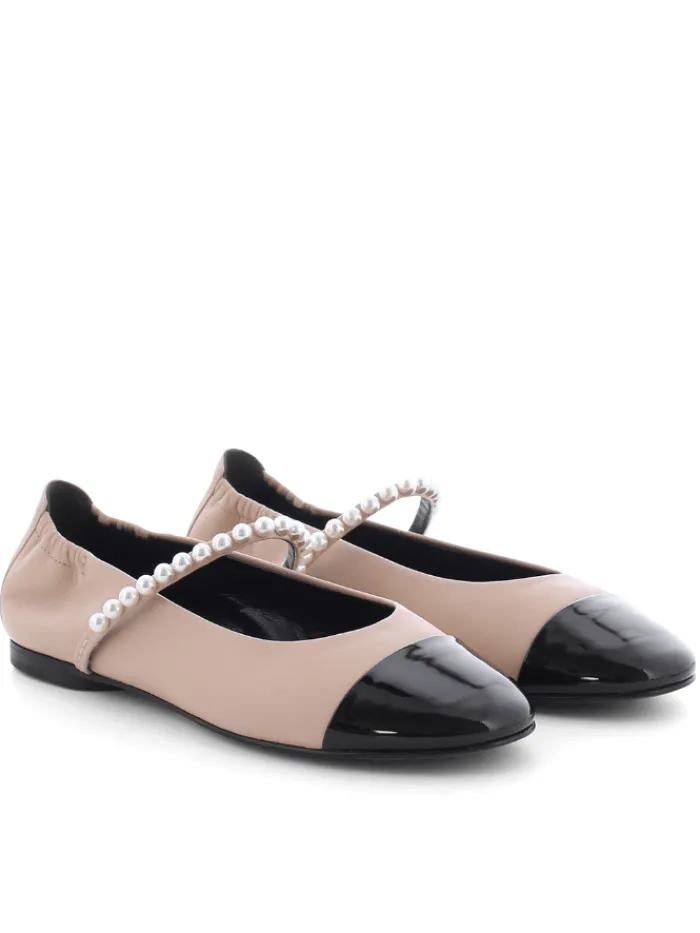 kennel_amp_schmenger_bill_2.webp Kennel u0026 Schmenger Footwear | Footwear^Kennel & Schmenger BILLY Flats In Nude With Pearl Strap 31-14080-225