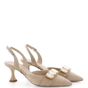 Kennel u0026 Schmenger Footwear | Footwear^Kennel & Schmenger Classic Slingback Heels Beige 91-77660-405 001