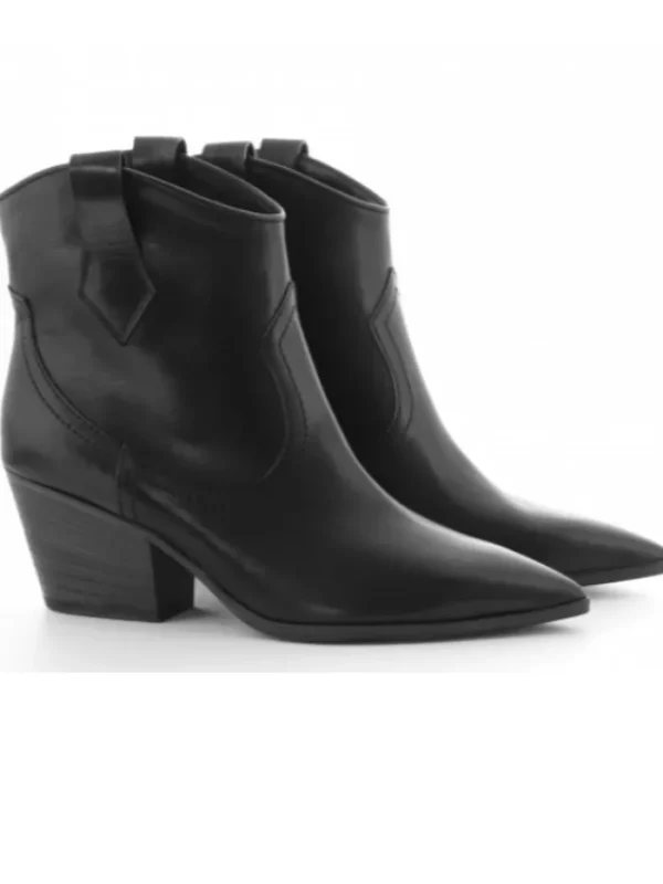 Kennel u0026 Schmenger Footwear | Footwear^Kennel & Schmenger Dallas Black Leather Ankle Boots 21-73640-420 001