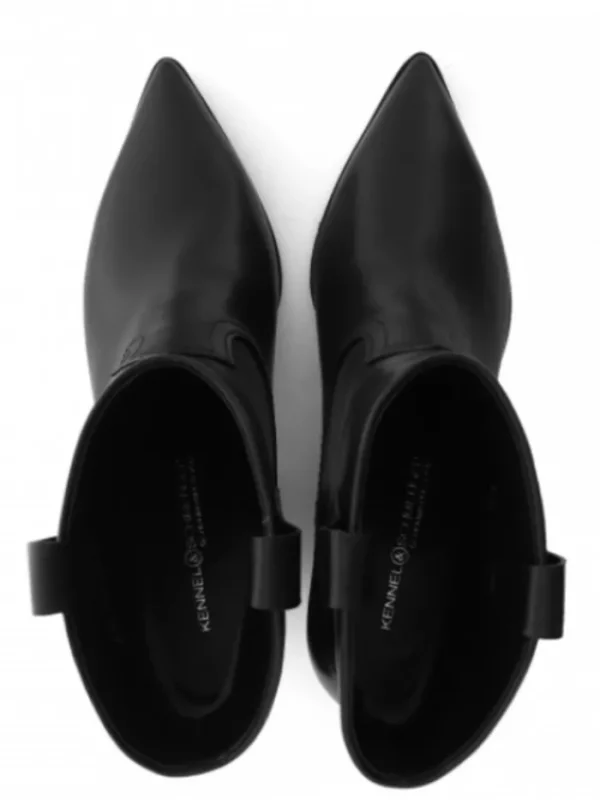 Kennel u0026 Schmenger Footwear | Footwear^Kennel & Schmenger Dallas Black Leather Ankle Boots 21-73640-420 001