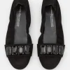 Kennel u0026 Schmenger Footwear | Footwear^Kennel & Schmenger Flat Black Suede Malu Shoes 91-10060-480