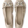 Kennel u0026 Schmenger Footwear | Footwear^Kennel & Schmenger Flat Beige Suede Malu Shoes 91-10040-505