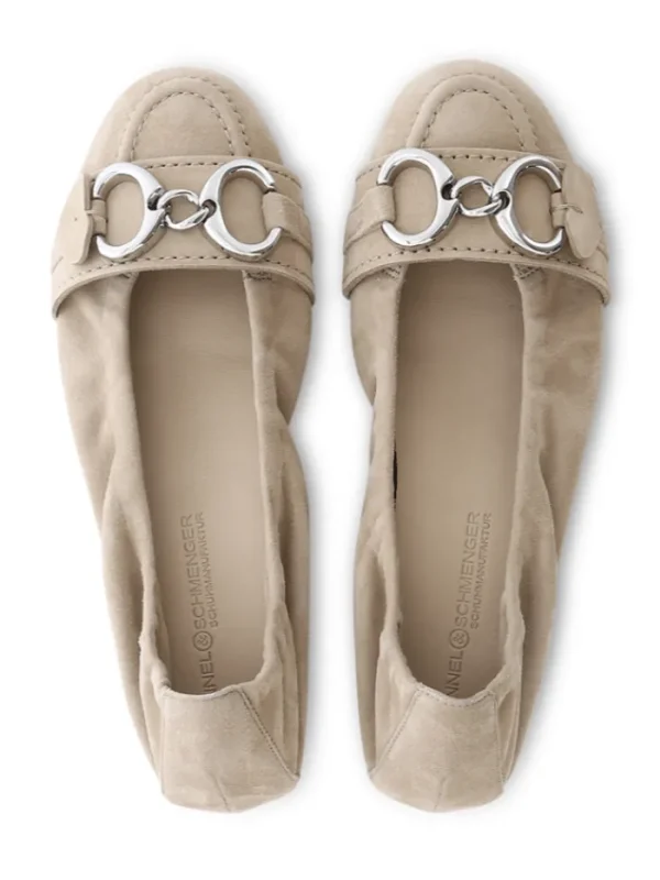 Kennel u0026 Schmenger Footwear | Footwear^Kennel & Schmenger Flat Beige Suede Malu Shoes 91-10040-505