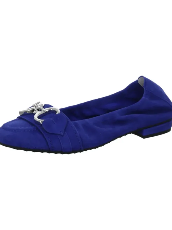 Kennel u0026 Schmenger Footwear | Footwear^Kennel & Schmenger Flat Electric Blue Suede Malu Shoes 91-10040-511