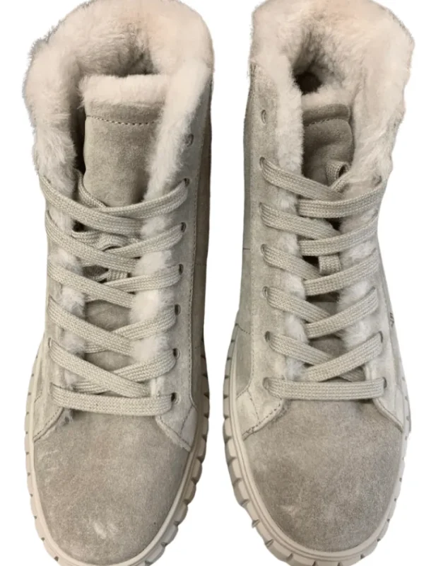 Kennel u0026 Schmenger Footwear | Footwear^Kennel & Schmenger Grey High Top Suede Boots 41-25030-559