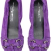 Kennel u0026 Schmenger Footwear | Footwear^Kennel & Schmenger Malu Ballerina Suede Pump In Plum 41-10300-492