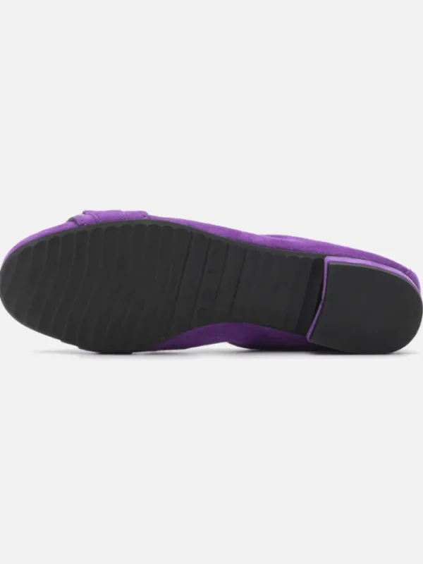 Kennel u0026 Schmenger Footwear | Footwear^Kennel & Schmenger Malu Ballerina Suede Pump In Plum 41-10300-492
