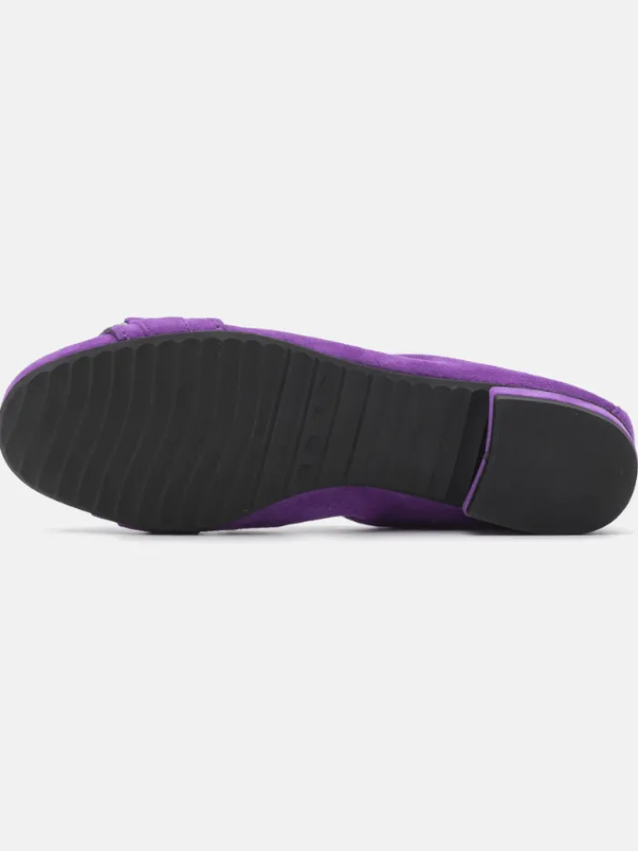 kennel_amp_schmenger_malu_4-1.webp Kennel u0026 Schmenger Footwear | Footwear^Kennel & Schmenger Malu Ballerina Suede Pump In Plum 41-10300-492