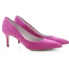 Kennel u0026 Schmenger Footwear | Footwear^Kennel & Schmenger T Pink ROME Suede Court Shoe 71-72500-399