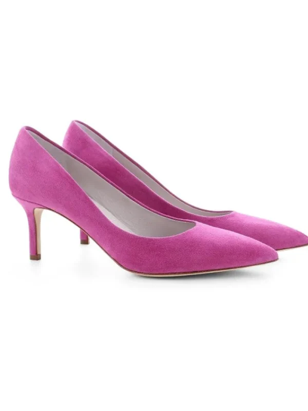 Kennel u0026 Schmenger Footwear | Footwear^Kennel & Schmenger T Pink ROME Suede Court Shoe 71-72500-399